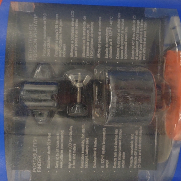 Zebco fish finder zf200 portable handheld fishing fisherman detect underwater - Picture 7 of 15